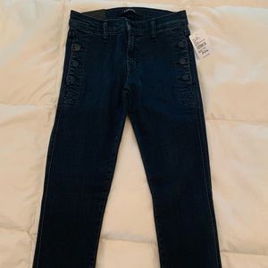 NWT J Brand Mid-Rise Skinny Jeans